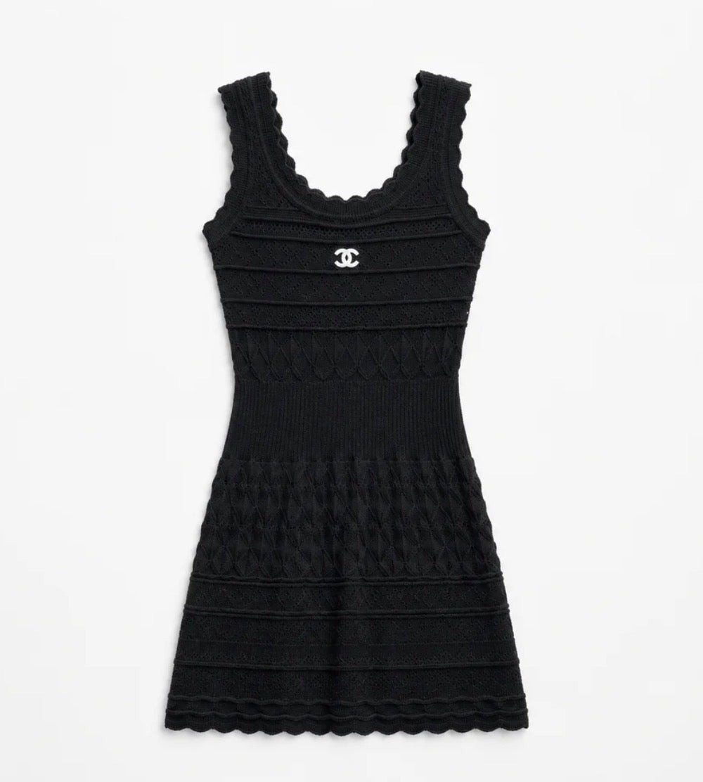 „CC“ Black dress