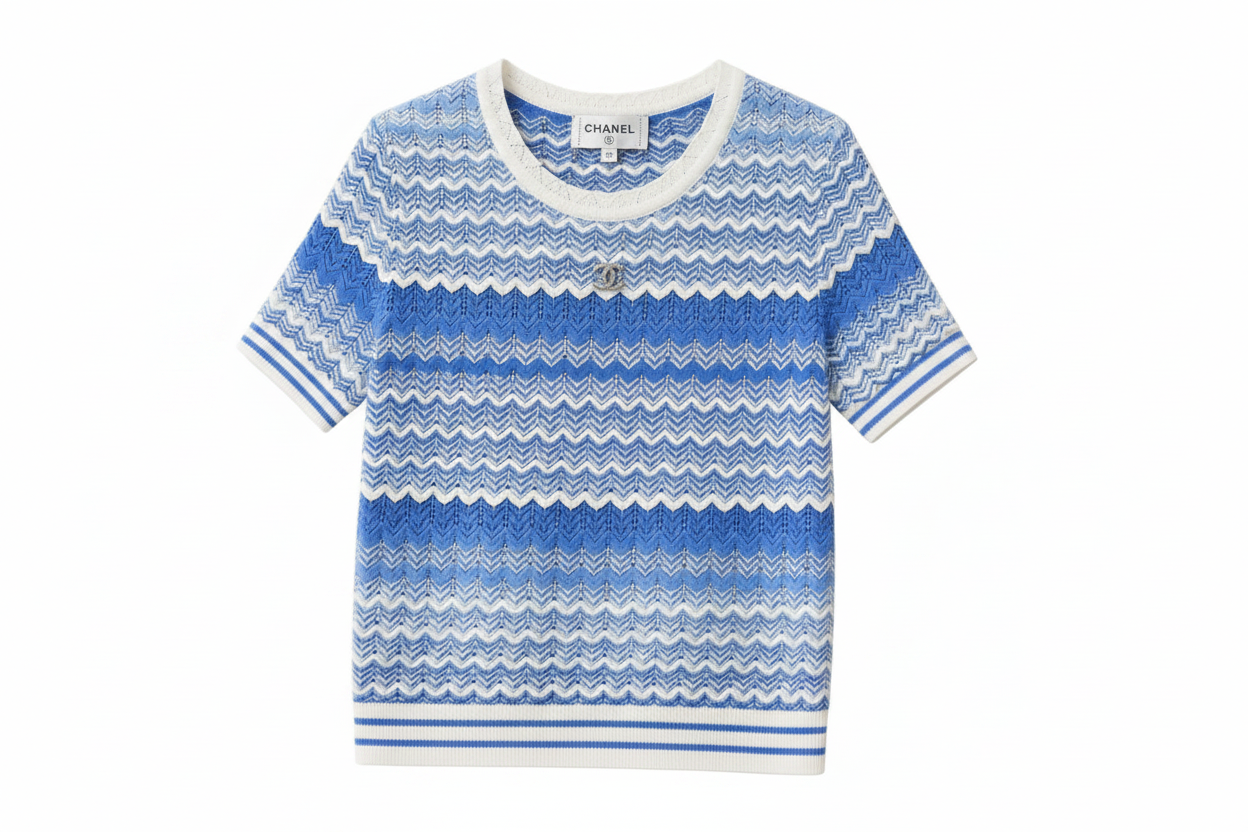 „cc“ Blue Shirt