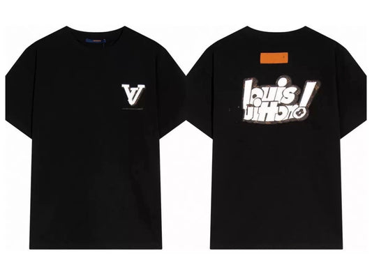„LV“ Graffiti Black