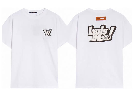 „LV“ Graffiti white
