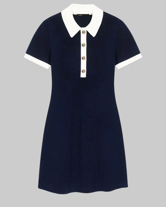 MAJE POLO DRESS