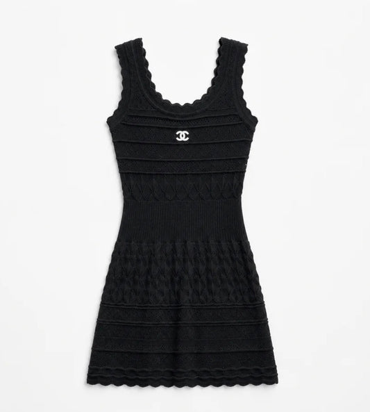 „CC“ Black dress